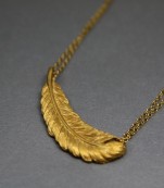 Gold Leaf Necklace