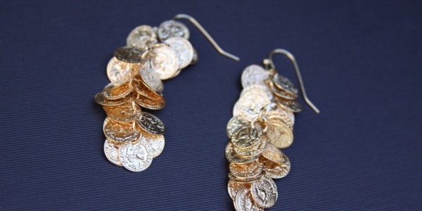 handmade trendy cascade earrings
