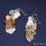 handmade trendy cascade earrings