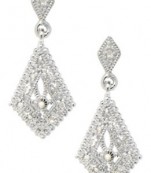 Vintage Style Post Diamond Earrings