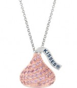 HERSHEY’S KISSES® Pink CZ Necklace