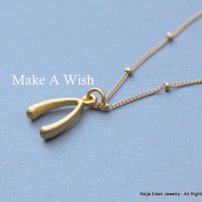 Wishbone Necklace