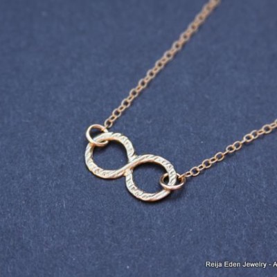 Infinity Gold Necklace