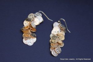 handmade trendy cascade earrings