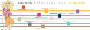 Pantone spring 2012 colors