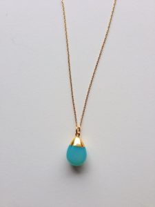 Chalcedony necklace