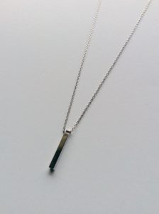 modern necklace