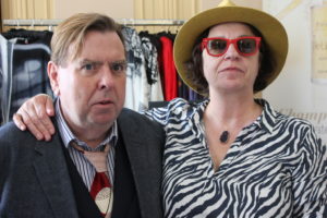 Timothy Spall and his wife Shane wearing Reija Eden Jewelry Necklace