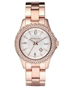 michael kors rose gold watch