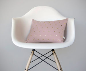 studded pillow cover