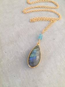 labradorite necklace