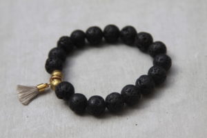 lava beaded bracelet