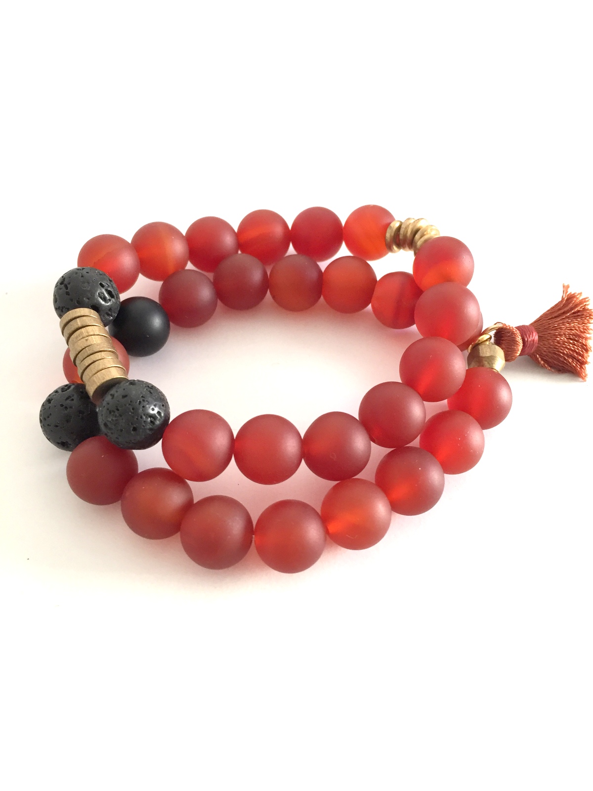 GOLDSTONE & CARNELIAN Bracelet, Natural Stone Healing Crystal Gemstone –  CelticSynergy