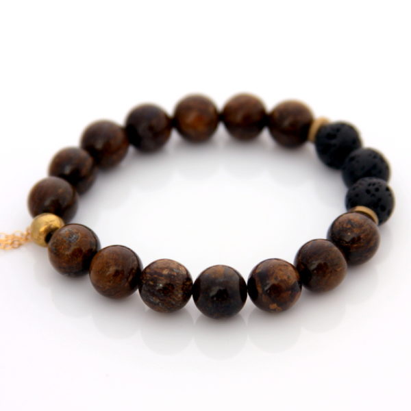 bronzite bracelet