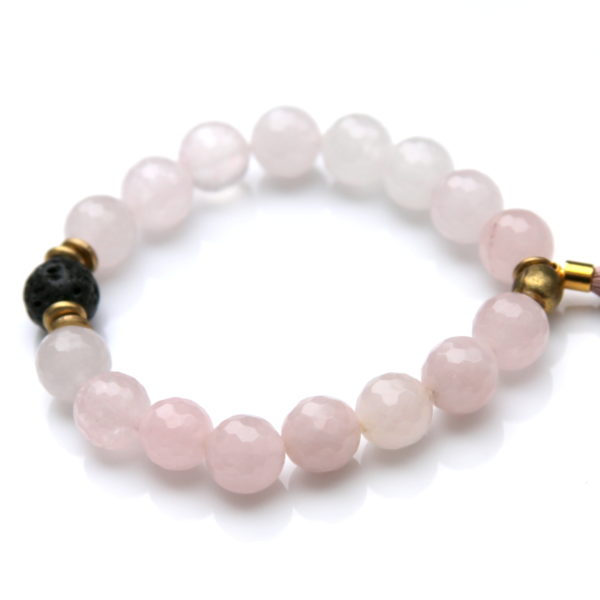 rose quartz bracelet