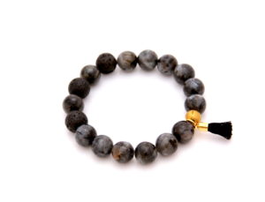 larvakite gemstone bracelet