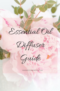 essential oil diffuser guide