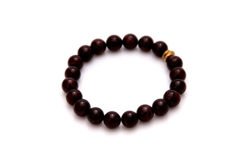 garnet gemstone bracelet