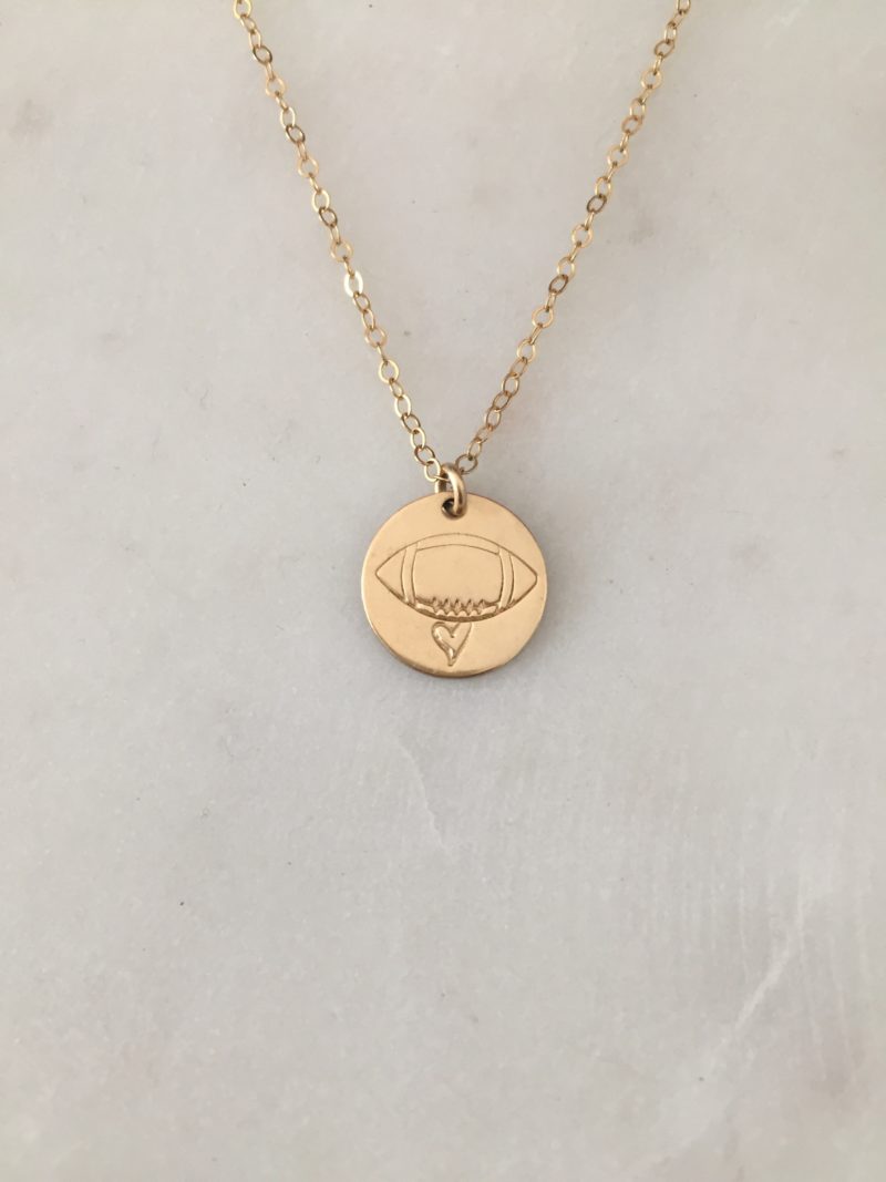 football necklace