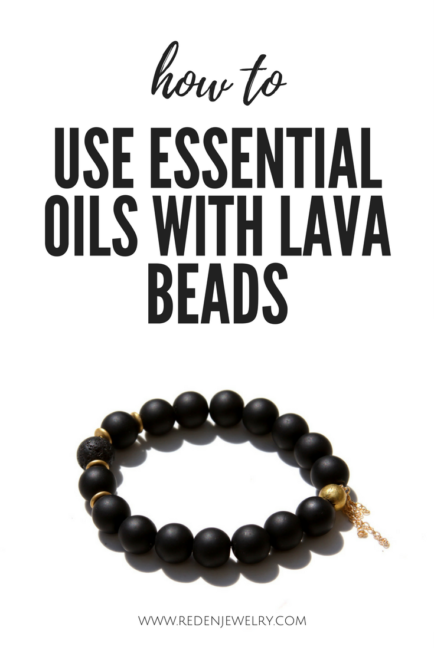 how use essential oils with lava beads