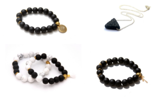 gemstone bracelets by jewelry designer Reija Eden